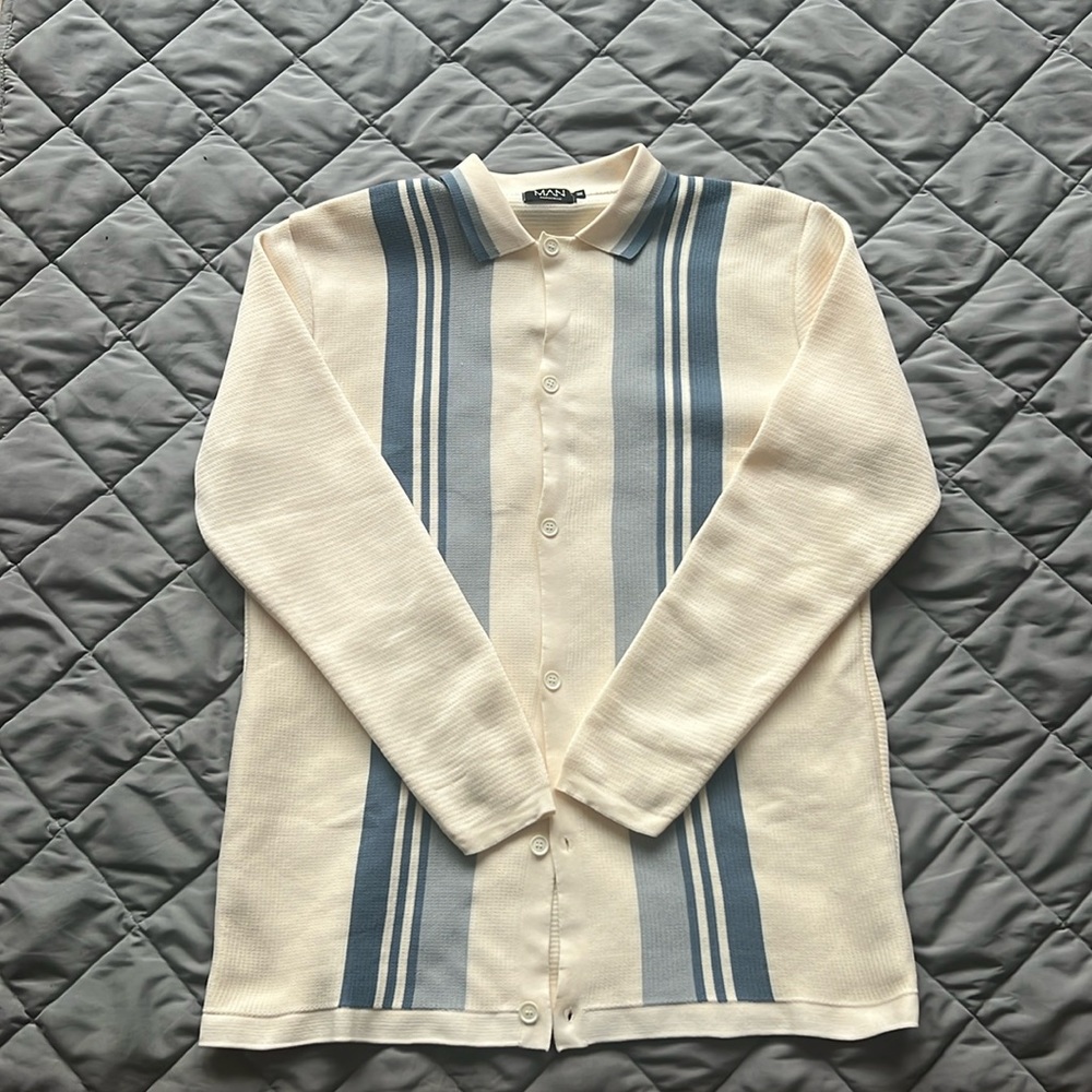 BoohooMAN Long Sleeve button Down Medium Spring/Fall